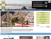 Tablet Screenshot of americantrails.org